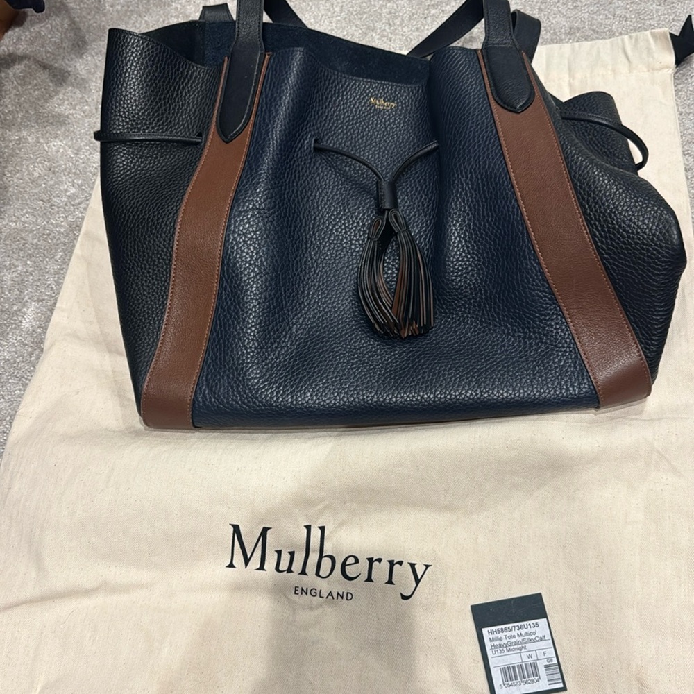 Mulberry Large Millie Multi Midnight